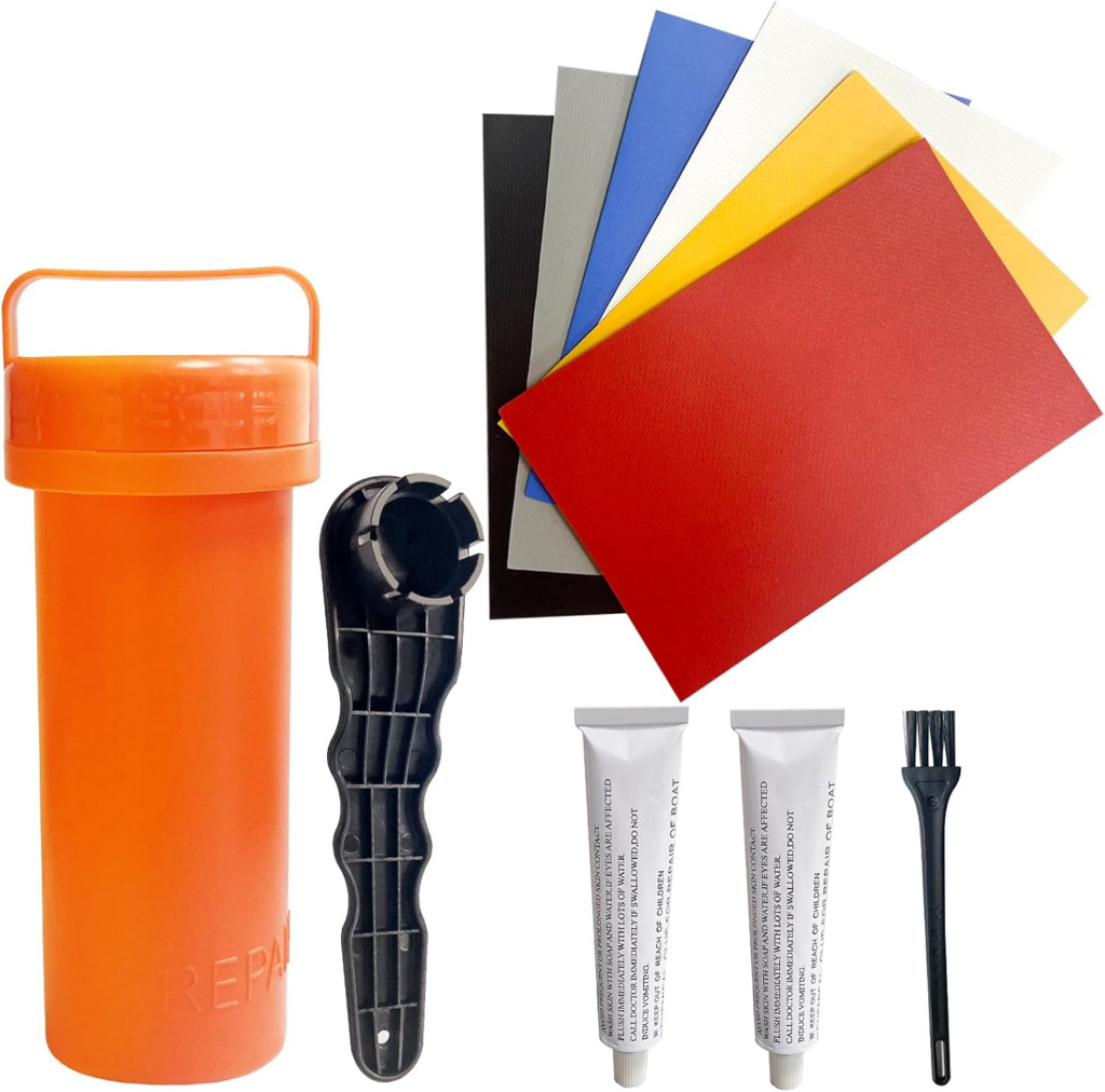 Kit de reparación, llave del bote naranja